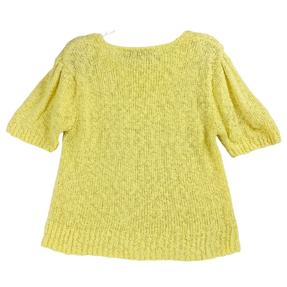 Vintage Popcorn Knit Short Sleeve Sweater - Picture 6 of 13